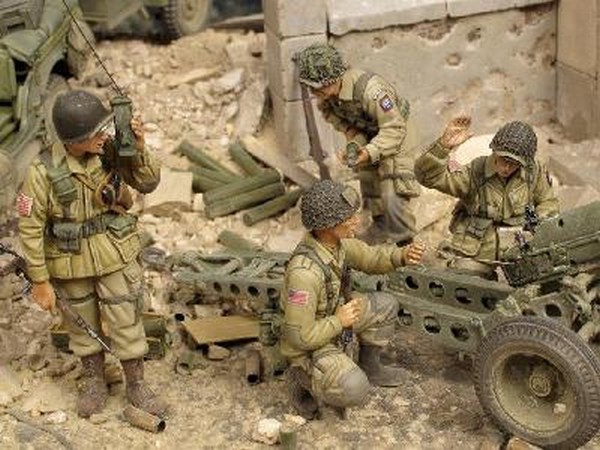 319e BATTERIE D’ARTILLERIE US 82e AIRBORNE DIVISION - JUIN 1944