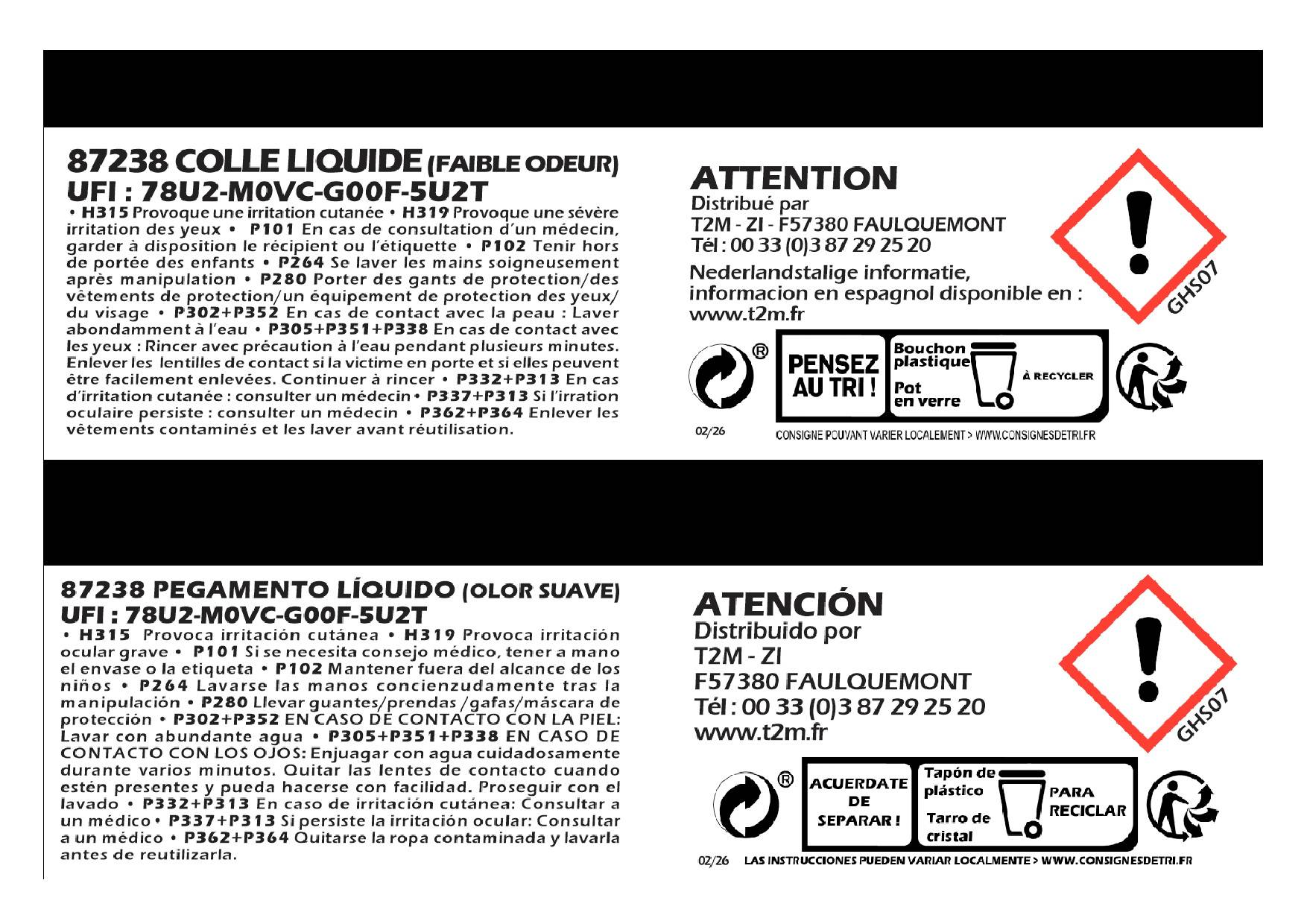 Colle liquide à faible odeur – Image 3