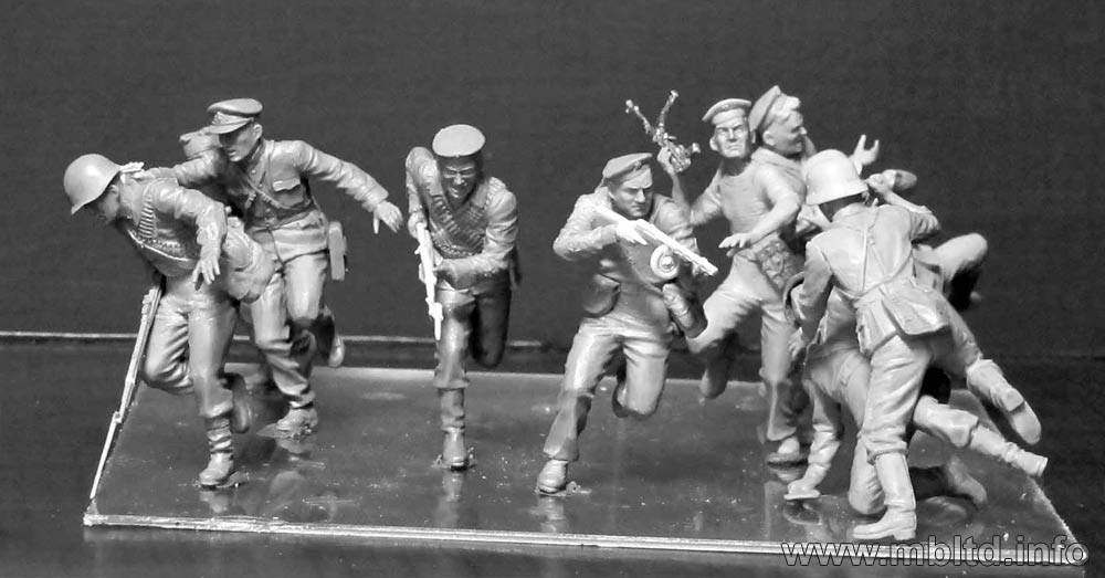 Soviet Marines, Attack, 1941-1942. Eastern Front Battle Series, Kit No. 3 – Image 4