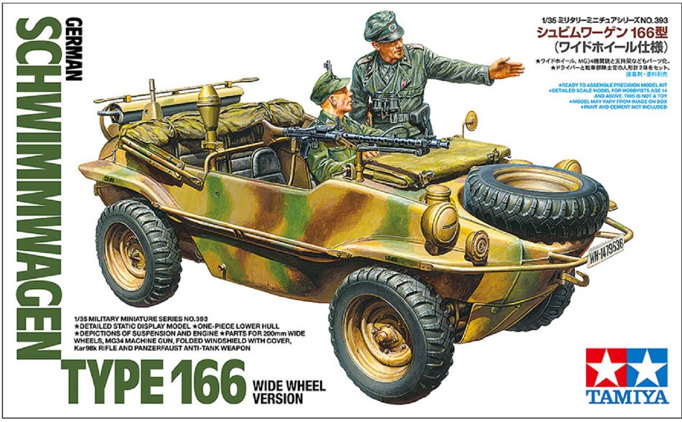 German Schwimmwagen Type 166 Wide Wheel Version