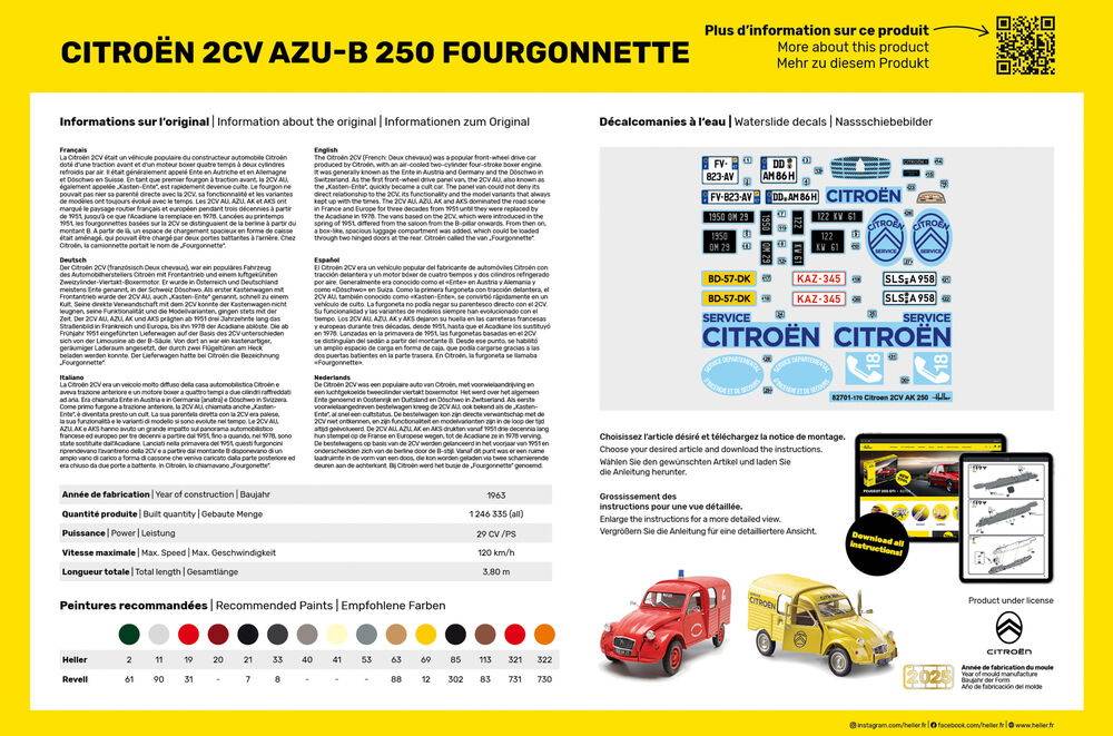 Citroen 2CV AZU-B 250 Fourgonnette – Image 2
