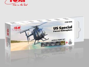 Acrylic paint set for US Special Forces helicopters
