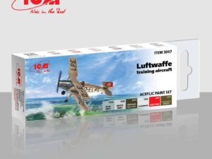 Acrylic paint set for Luftwaffe training aircraft