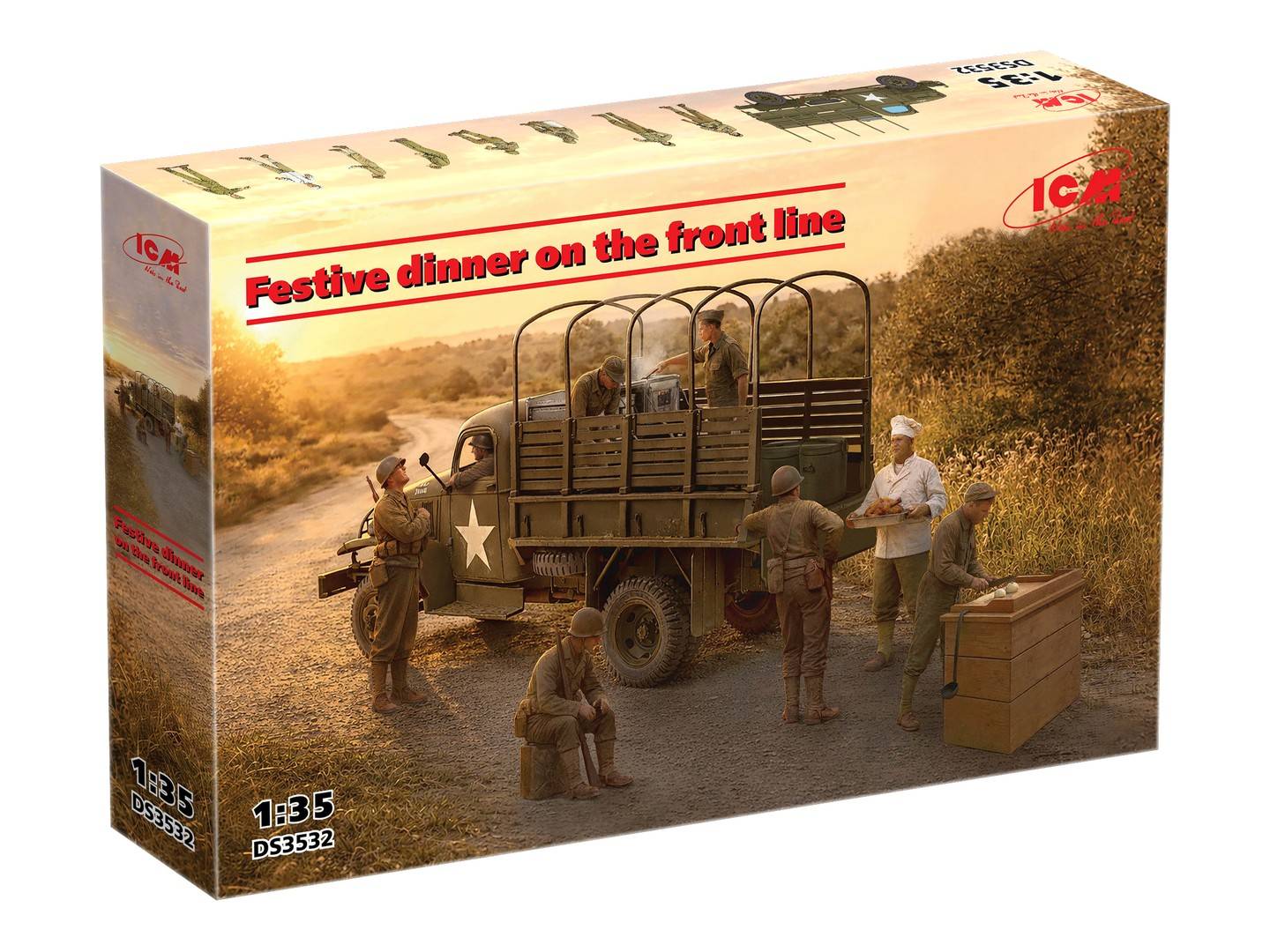 Festive dinner on the front line – Image 13
