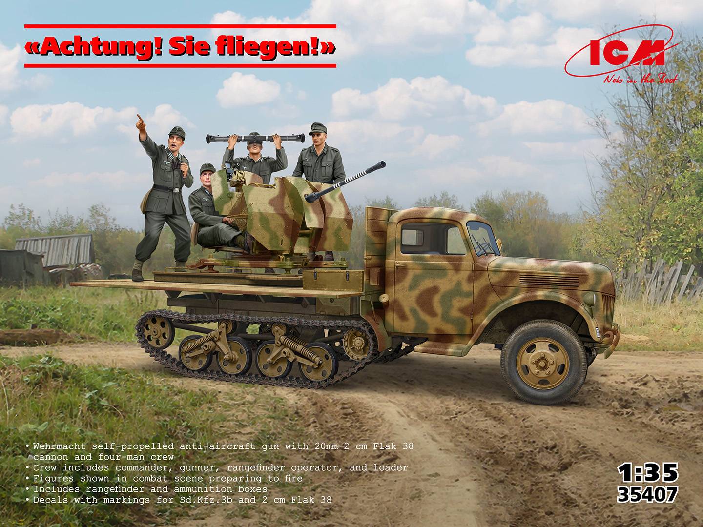 “Achtung! Sie fliegen!”