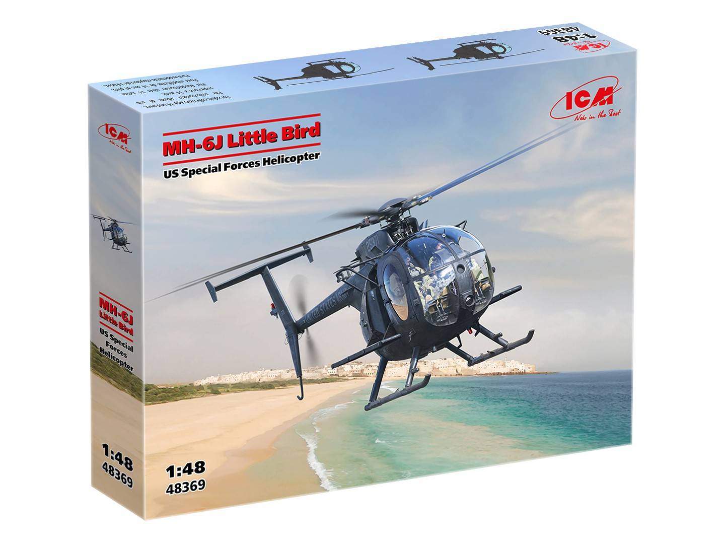 MH-6J Little Bird US Special Forces Helicopter – Image 6