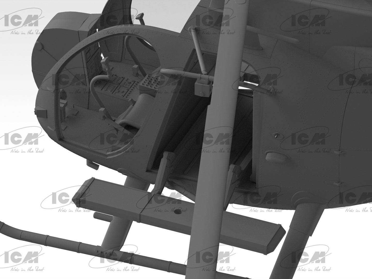 MH-6J Little Bird US Special Forces Helicopter – Image 7