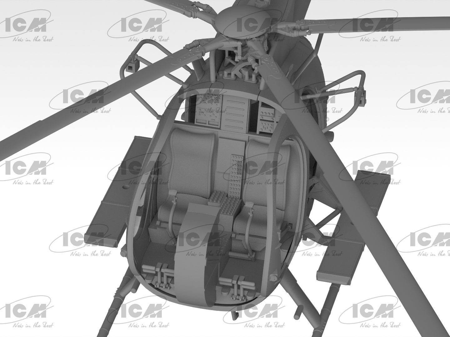 MH-6J Little Bird US Special Forces Helicopter – Image 8
