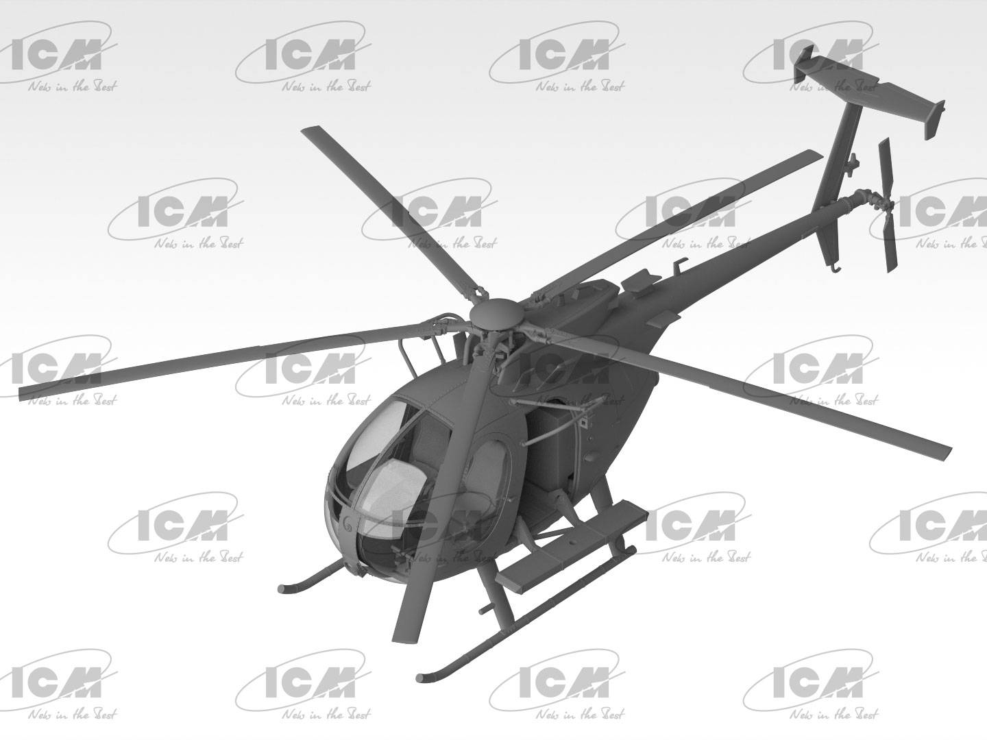 MH-6J Little Bird US Special Forces Helicopter – Image 10