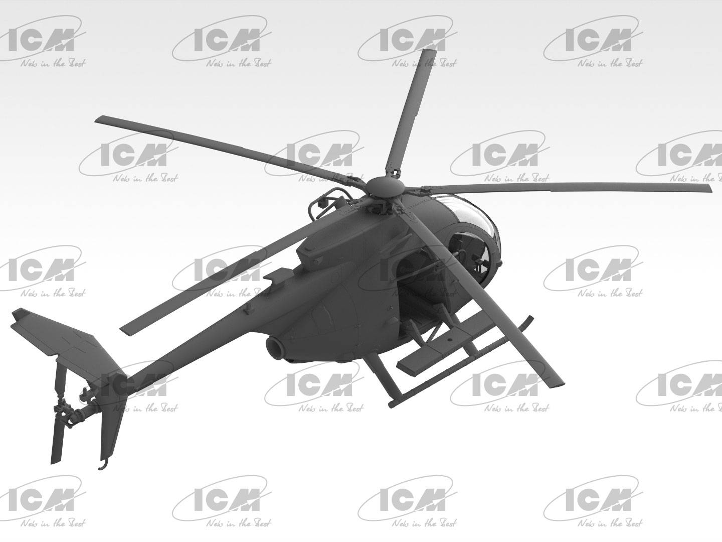 MH-6J Little Bird US Special Forces Helicopter – Image 11