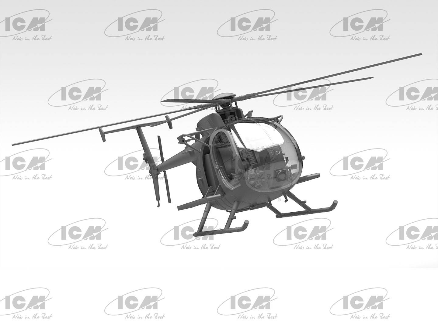 MH-6J Little Bird US Special Forces Helicopter – Image 13
