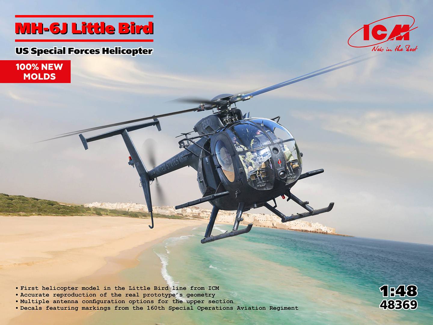 MH-6J Little Bird US Special Forces Helicopter