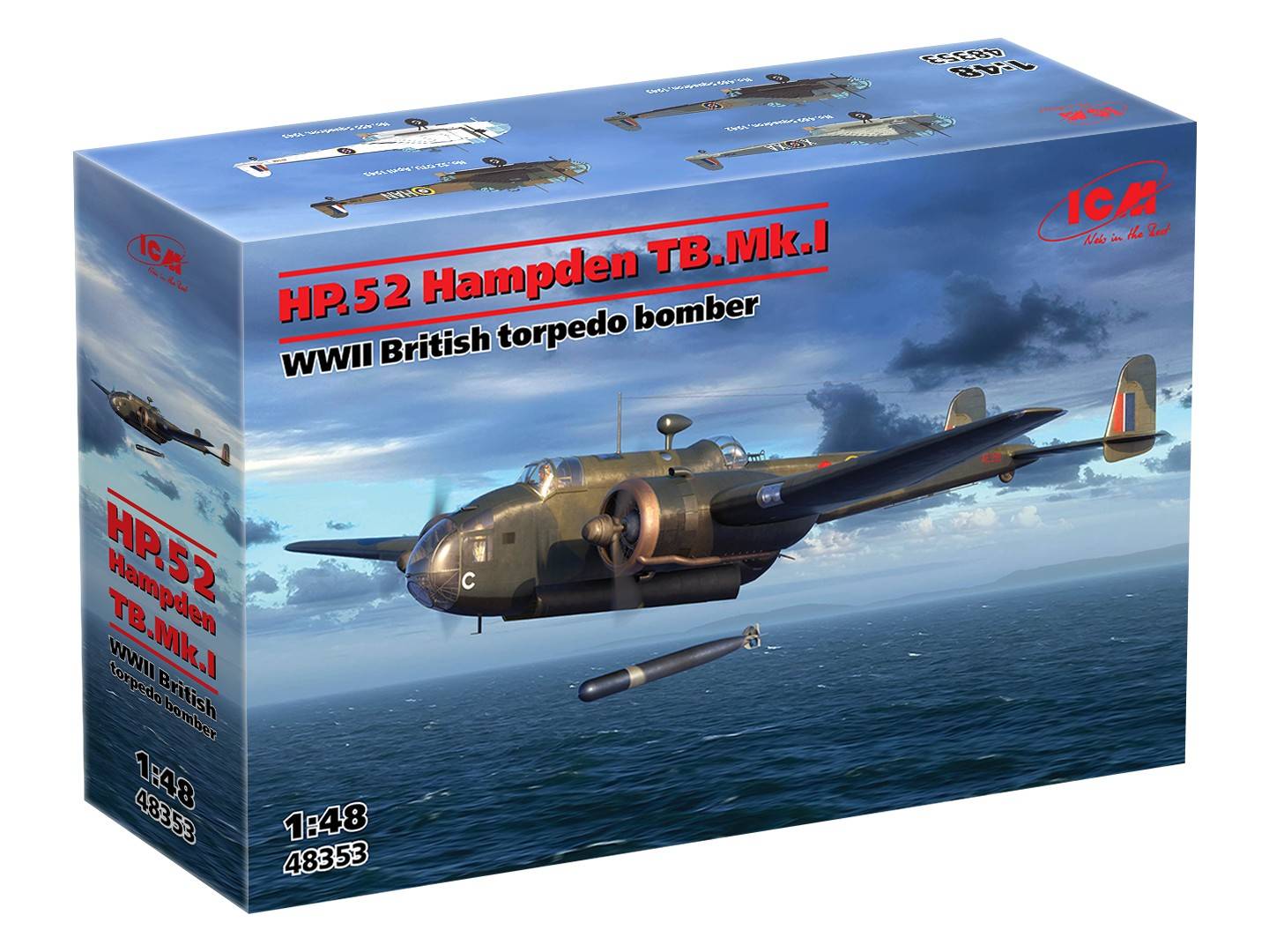HP.52 Hampden TB.Mk.I WWII British torpedo bomber – Image 13