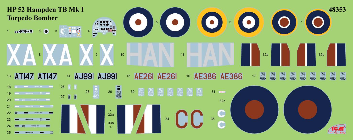 HP.52 Hampden TB.Mk.I WWII British torpedo bomber – Image 12