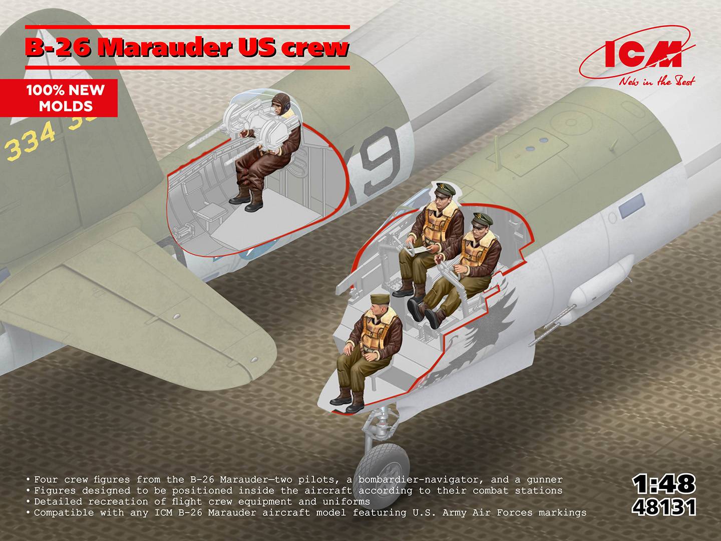 B-26 Marauder US crew
