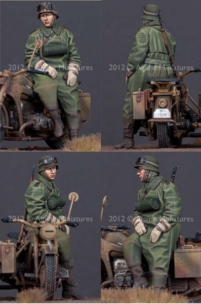 German Motorcycle Driver – Image 2