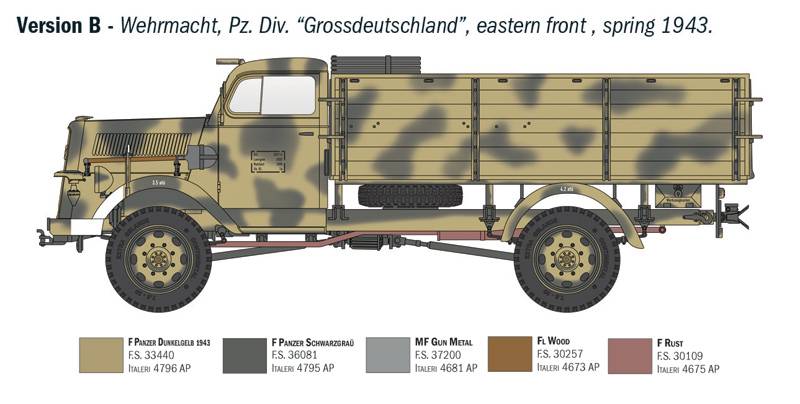 Kfz.305 Opel Blitz Typ A 4x4 – Image 10