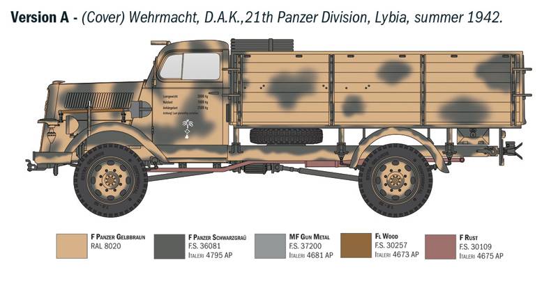 Kfz.305 Opel Blitz Typ A 4x4 – Image 11