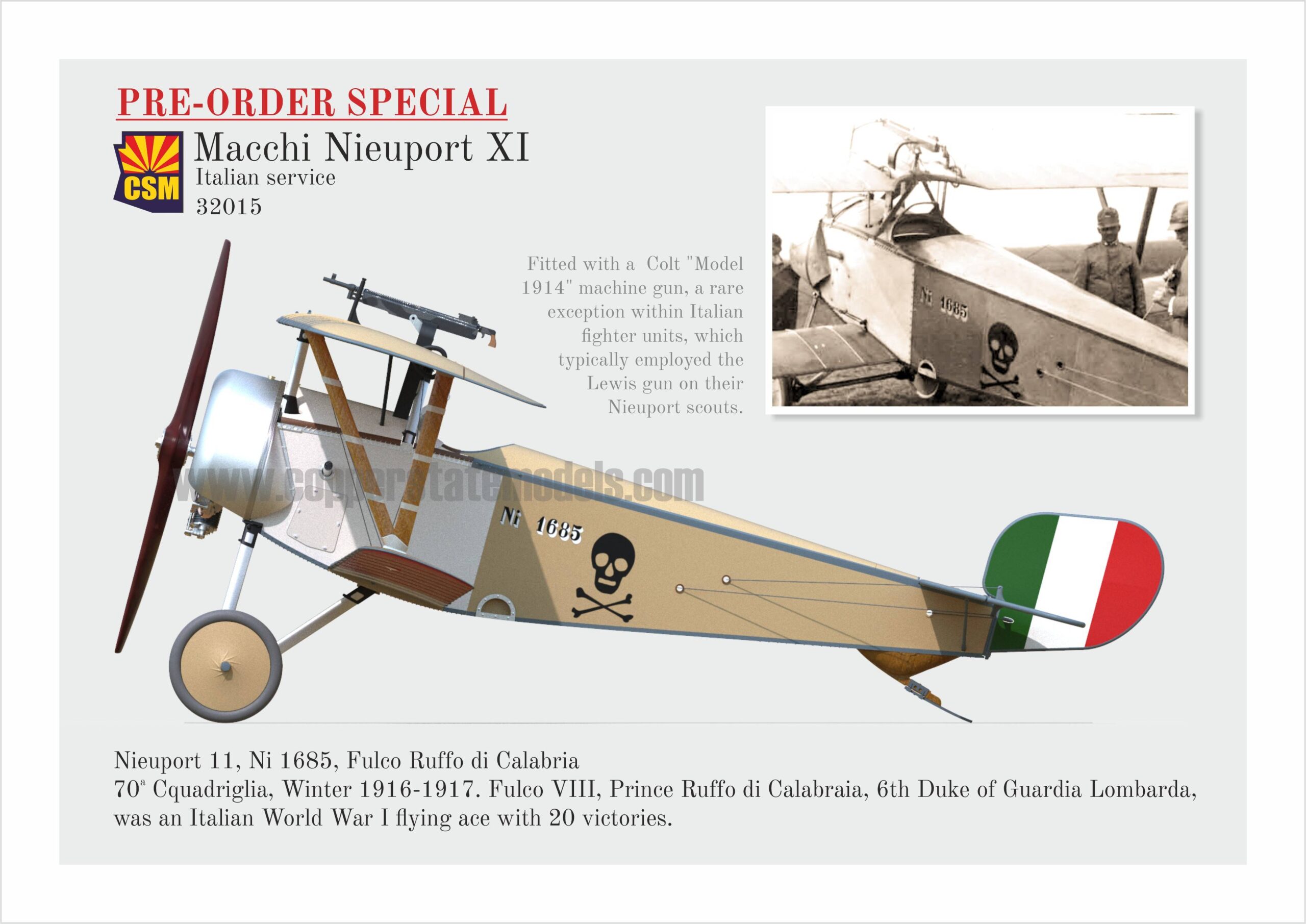 Nieuport XI Italian Service – Image 8