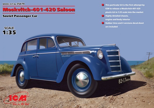 Moskvitch-401-420 Saloon, Soviet Passenger Car