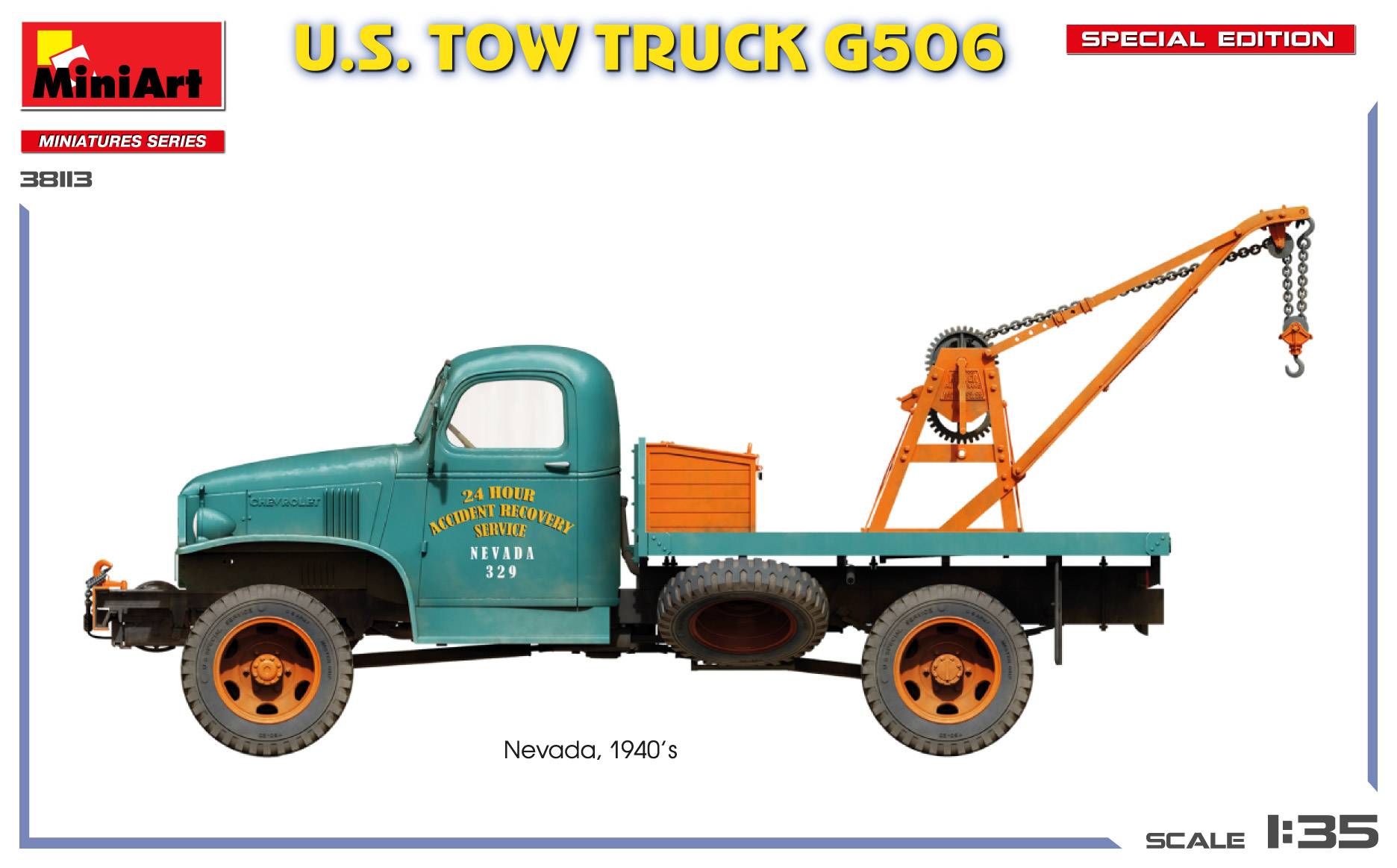 U.S. TOW TRUCK G506 SPECIAL EDITION – Image 4