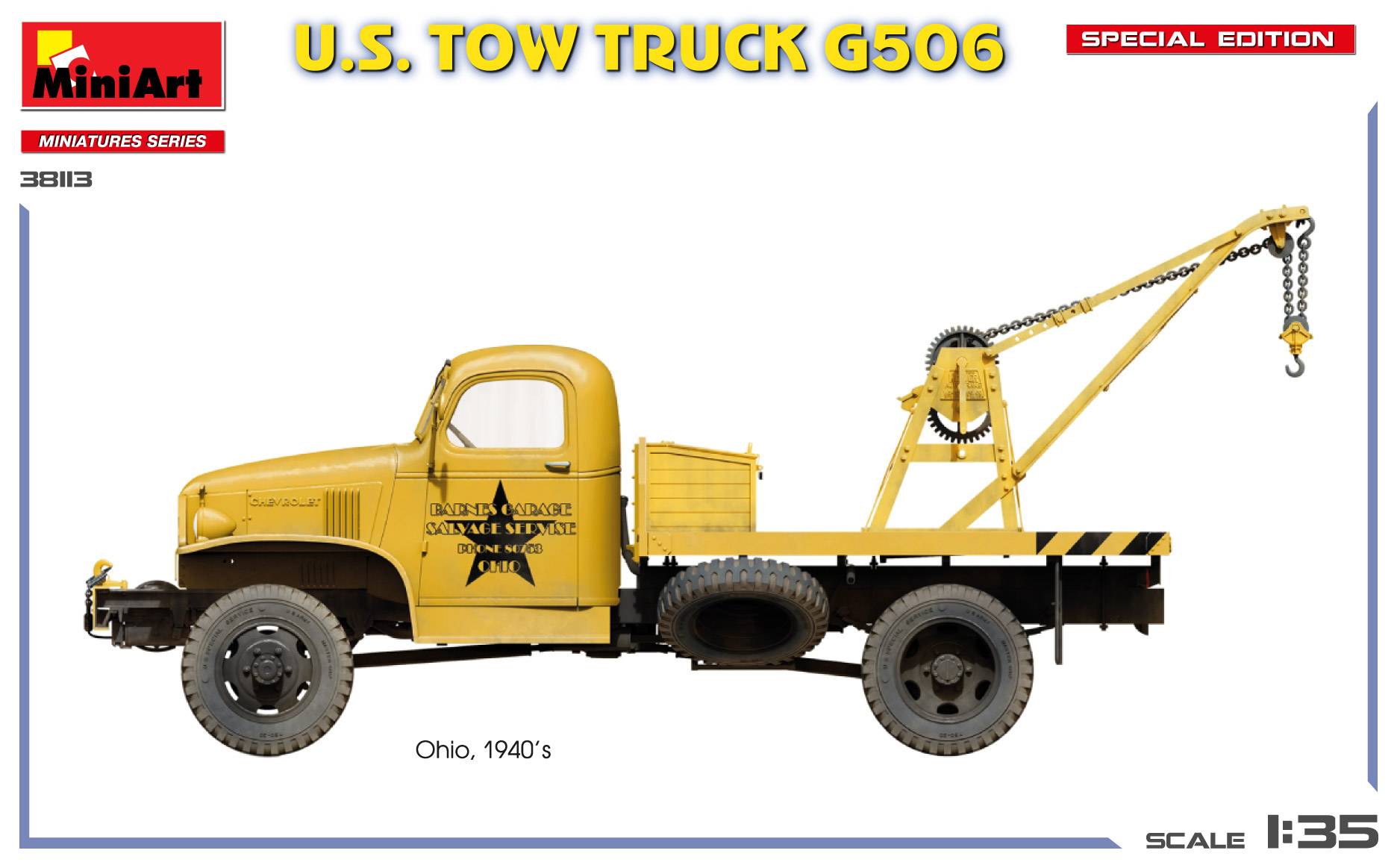 U.S. TOW TRUCK G506 SPECIAL EDITION – Image 5