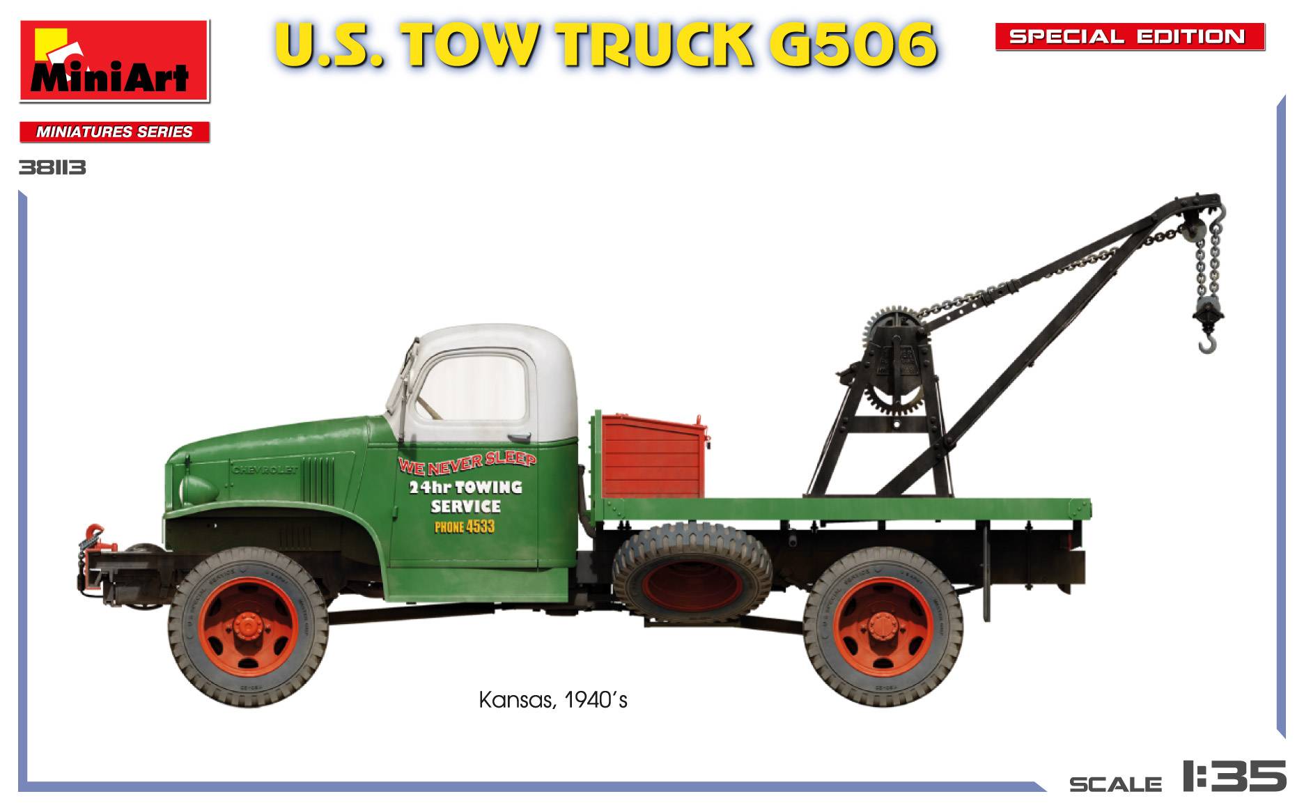 U.S. TOW TRUCK G506 SPECIAL EDITION – Image 6