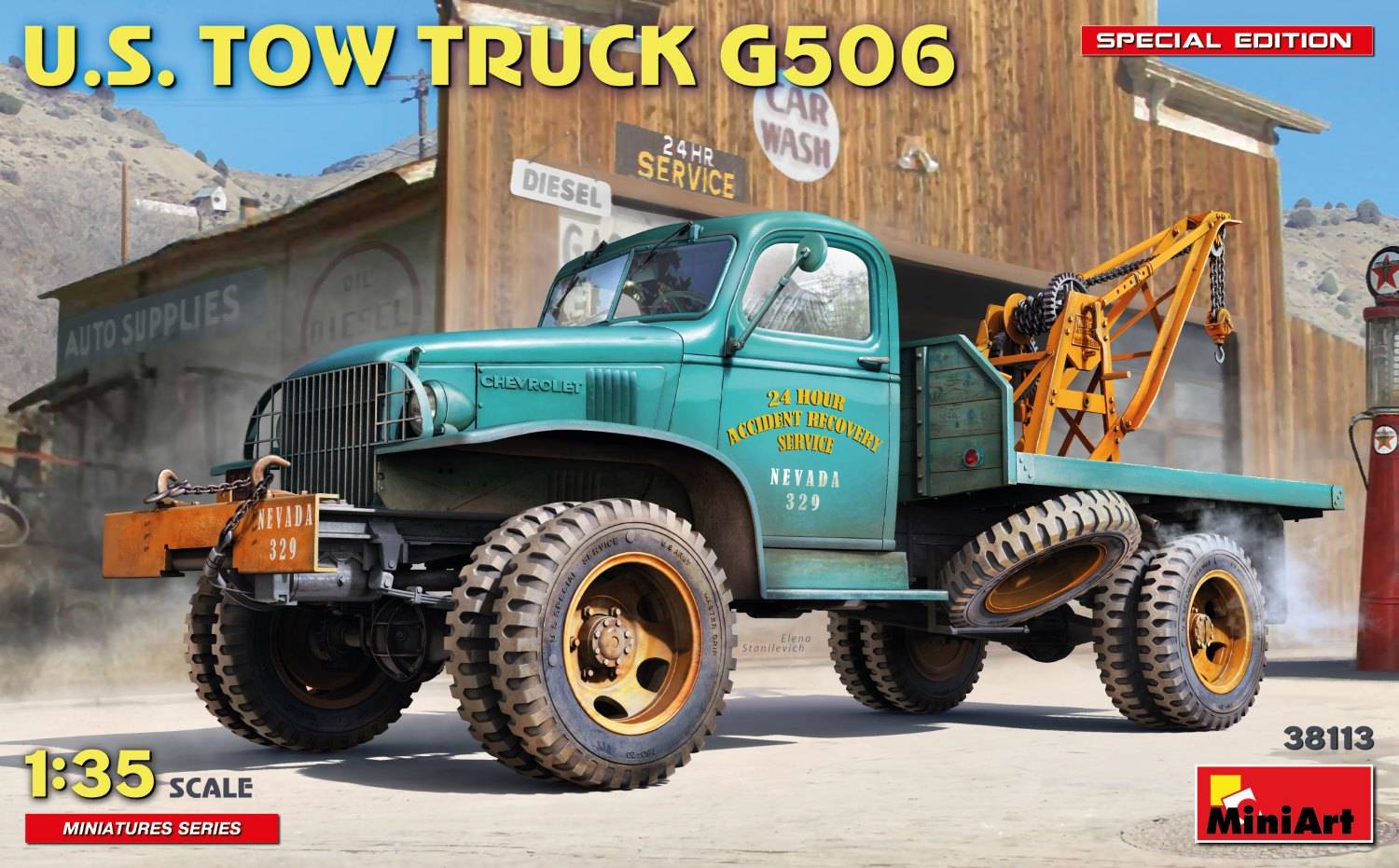 U.S. TOW TRUCK G506 SPECIAL EDITION