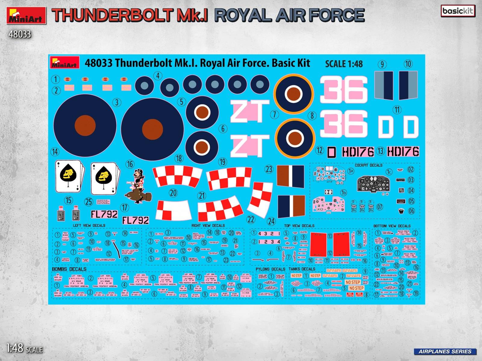 Thunderbolt Mk.I. Royal Air Force Basic Kit – Image 3
