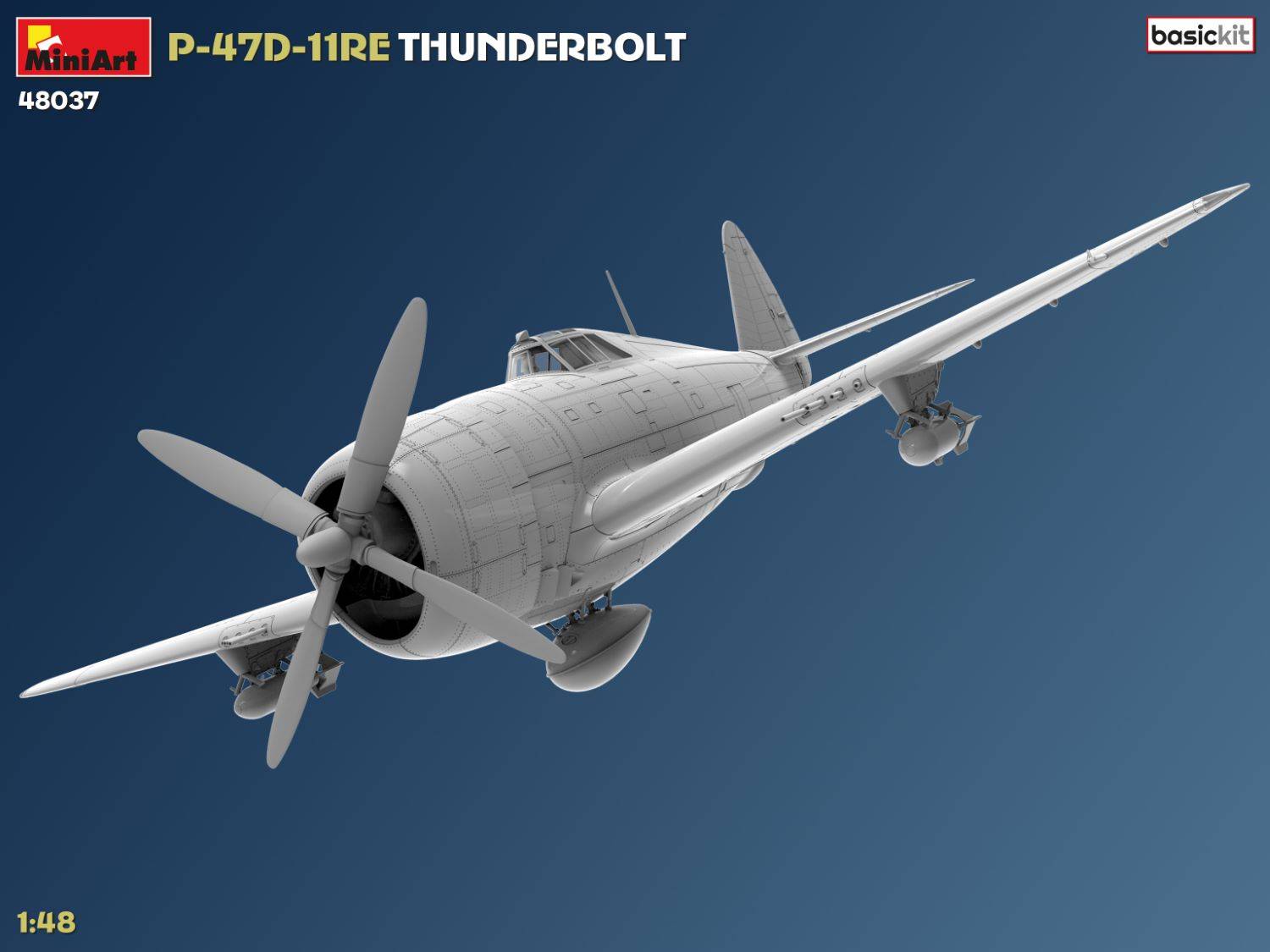 P-47D Thunderbolt RAZORBACK Basic Kit aux couleurs des FORCES AERIENNES FRANCAISES – Image 6