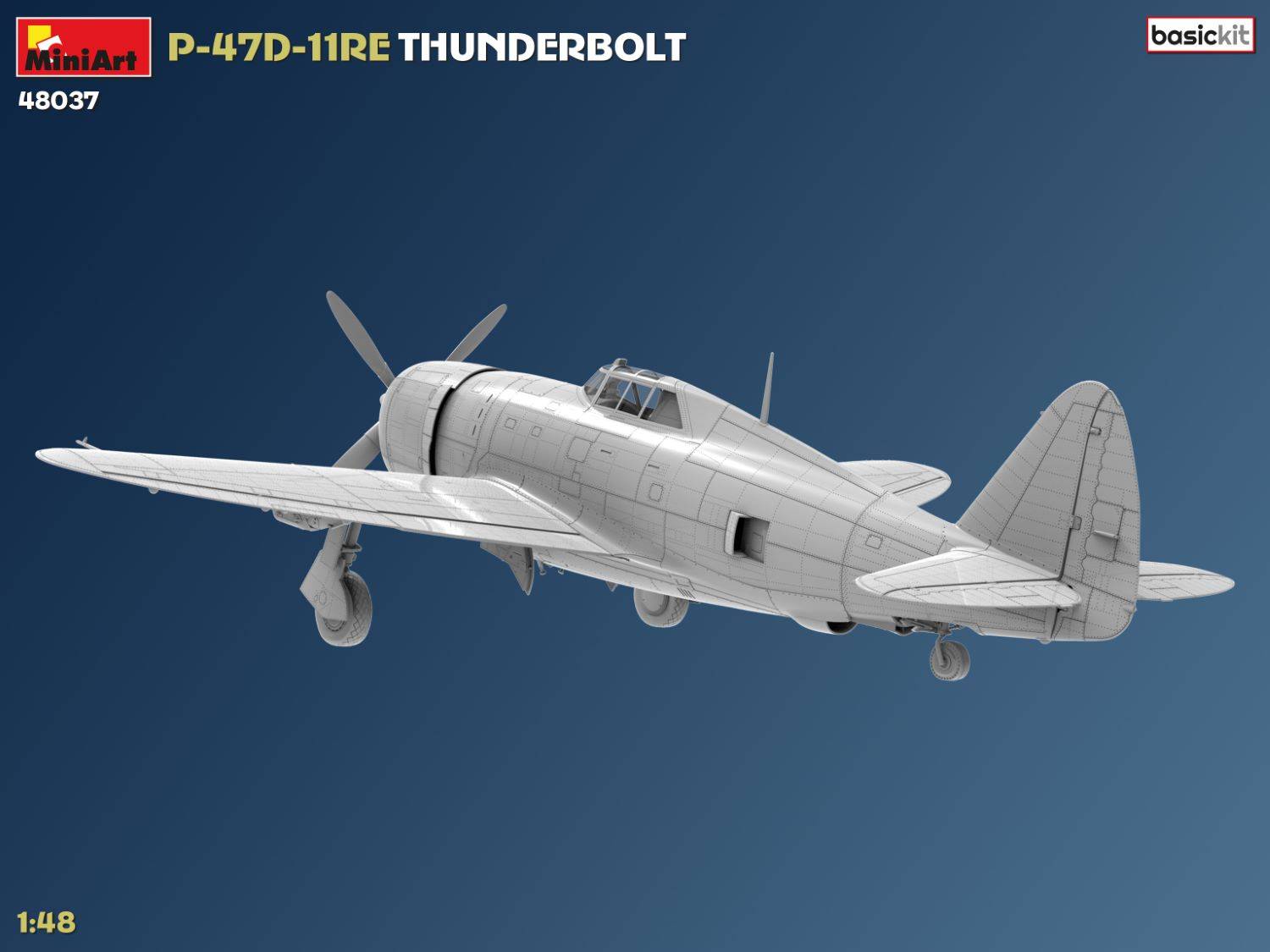 P-47D Thunderbolt RAZORBACK Basic Kit aux couleurs des FORCES AERIENNES FRANCAISES – Image 10
