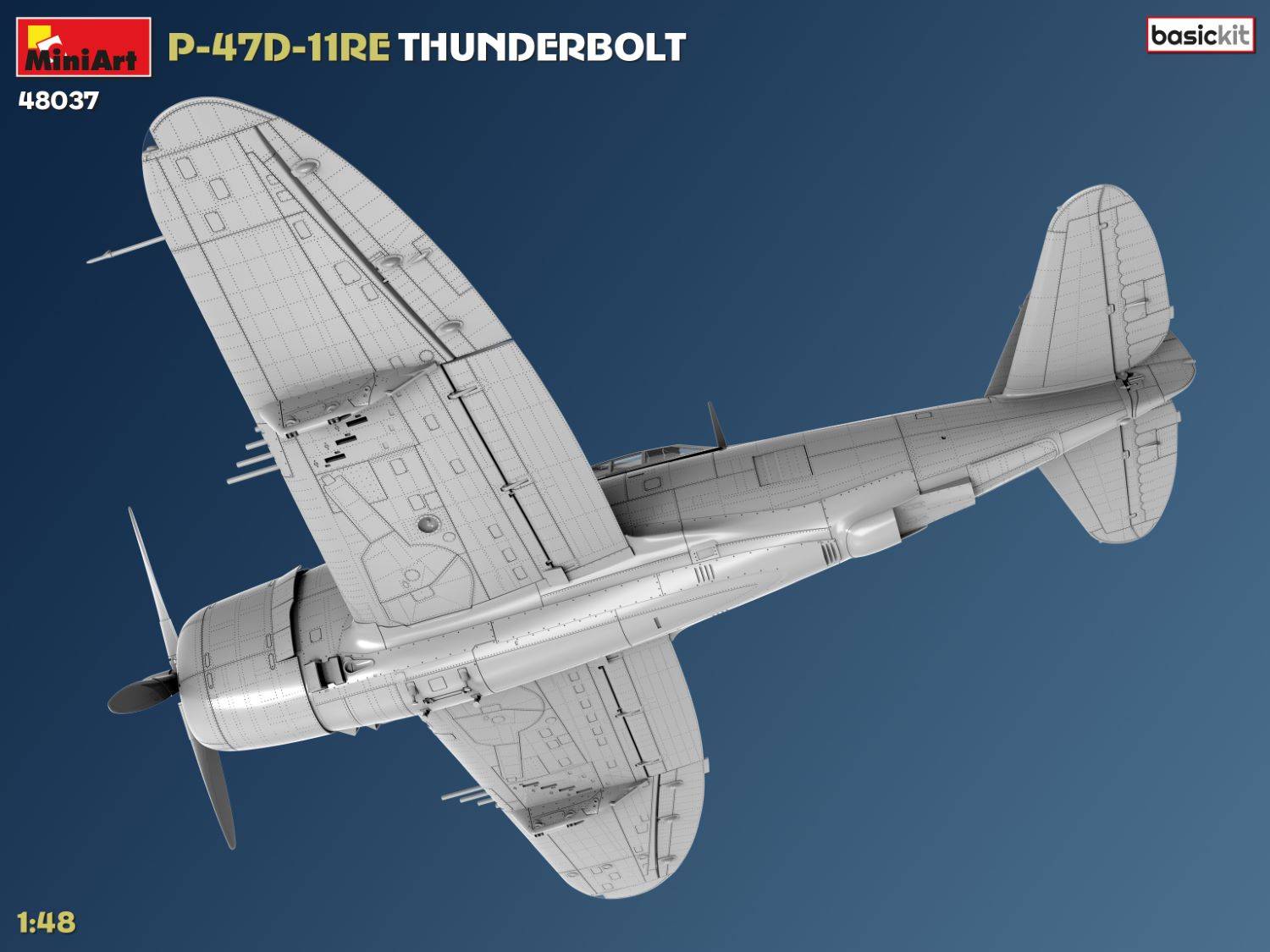 P-47D Thunderbolt RAZORBACK Basic Kit aux couleurs des FORCES AERIENNES FRANCAISES – Image 13