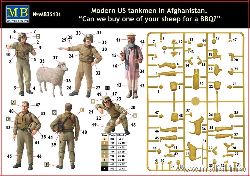 Modern US Tankmen in Afghanistan 'Sheep for the BBQ?' – Image 2