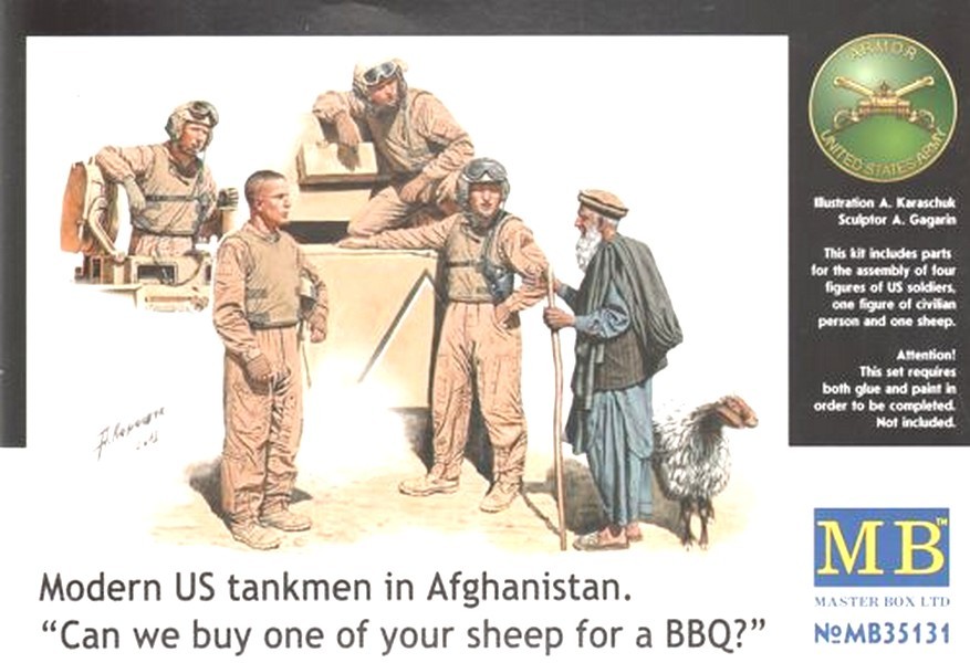 Modern US Tankmen in Afghanistan 'Sheep for the BBQ?'