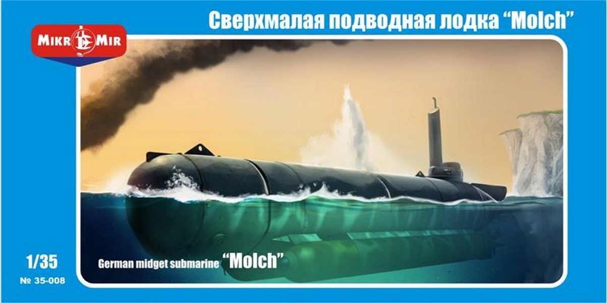 German midget submarine 'Molch'