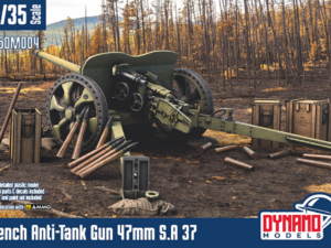 French Anti-Tank Gun 47mm S.A 37
