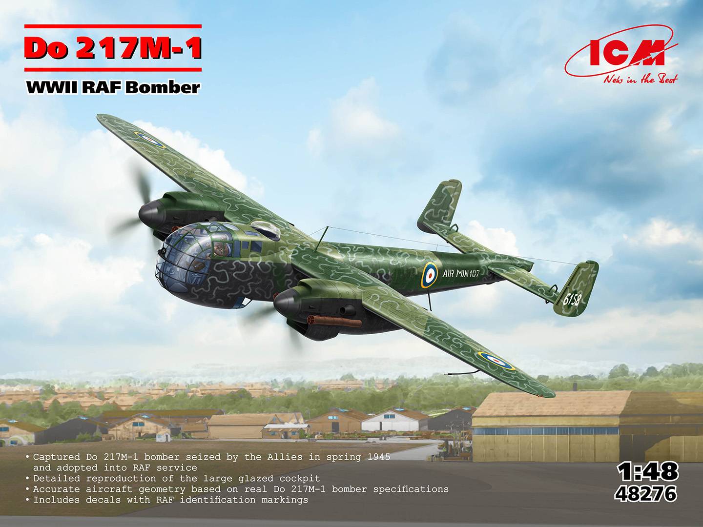 Do 217M-1 WWII RAF Bomber