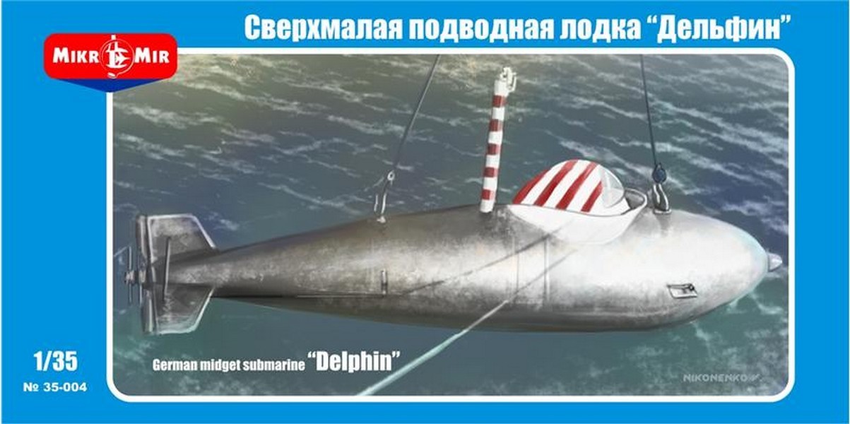German midget submarine Delphin
