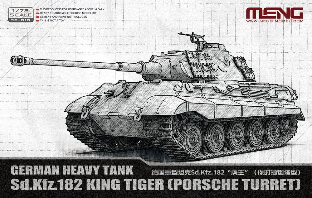 German Heavy Tank Sd.Kfz.182 King Tiger (Porsche Turret)