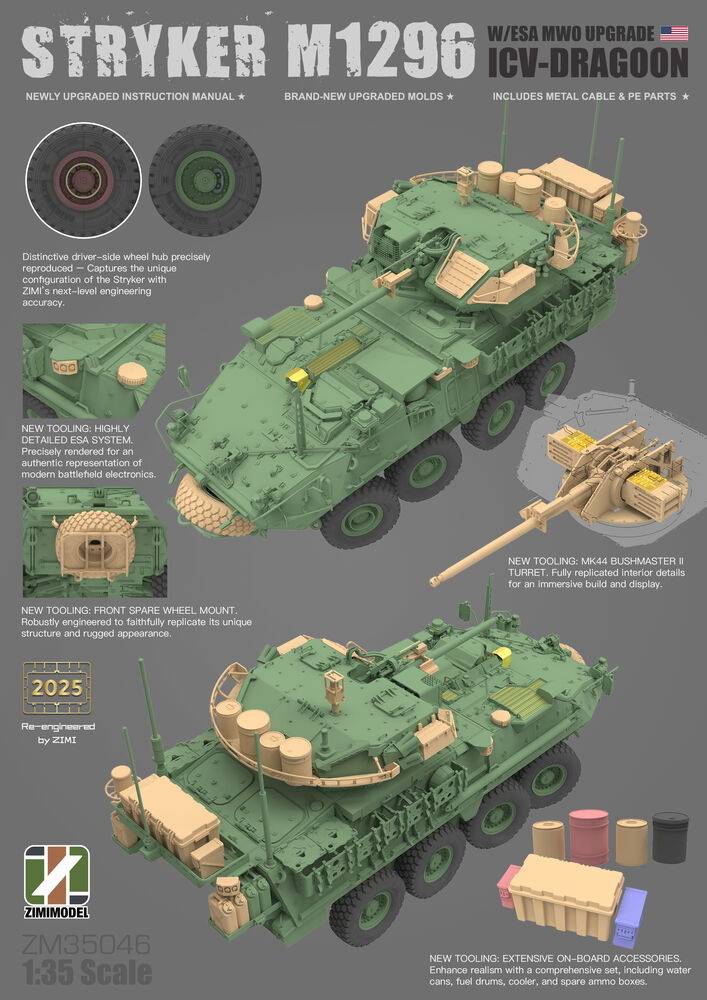 Stryker M1296 ICV-Dragoon with ESA MWO Upgrade – Image 8