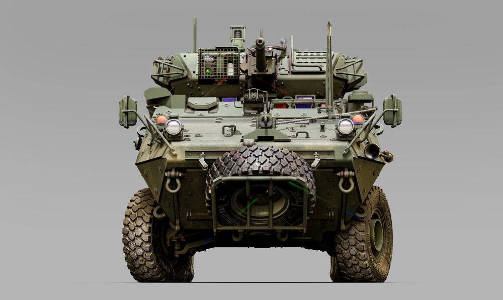 Stryker M1296 ICV-Dragoon with ESA MWO Upgrade – Image 11