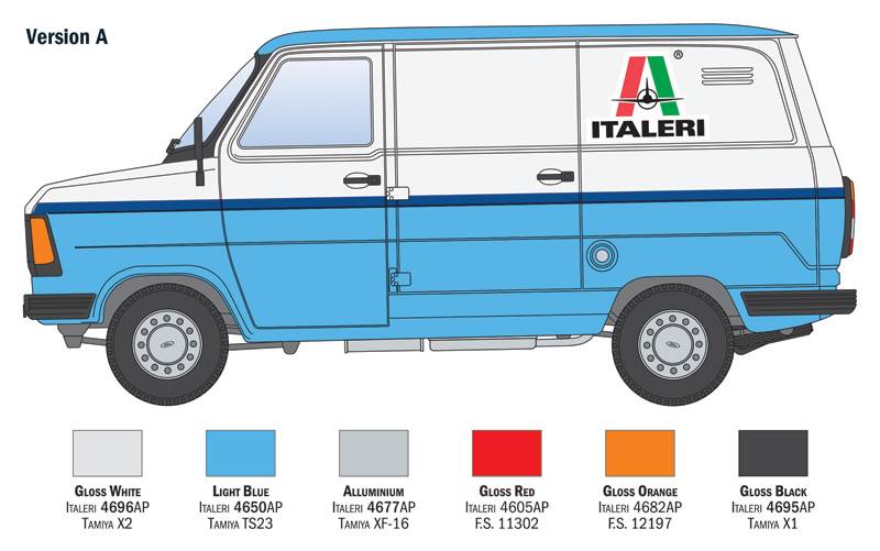 FORD TRANSIT ITALERI – Image 9