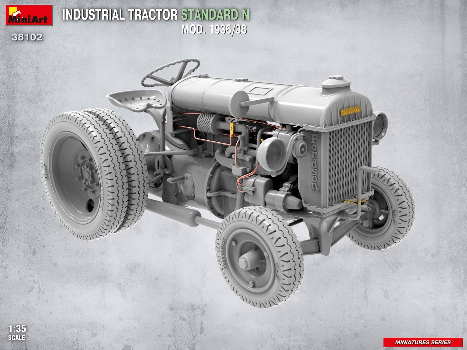 INDUSTRIAL TRACTOR STANDARD N MOD. 1936/38 – Image 2