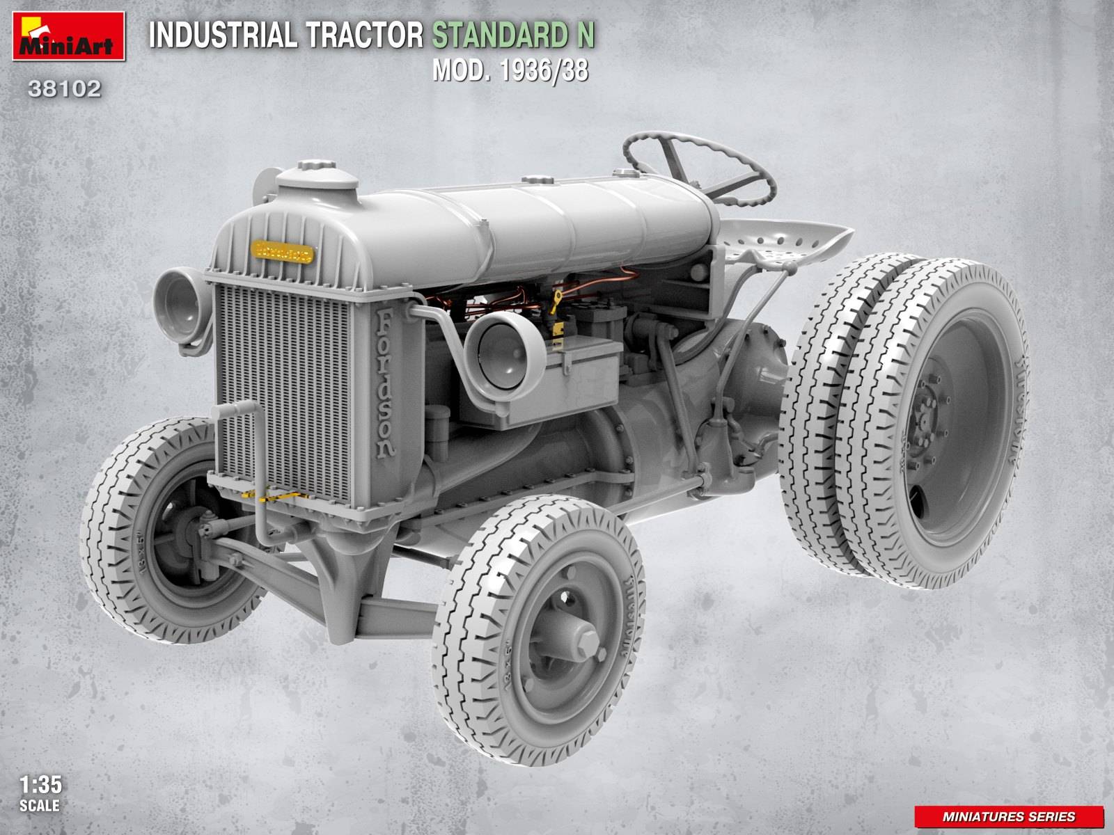 INDUSTRIAL TRACTOR STANDARD N MOD. 1936/38 – Image 3