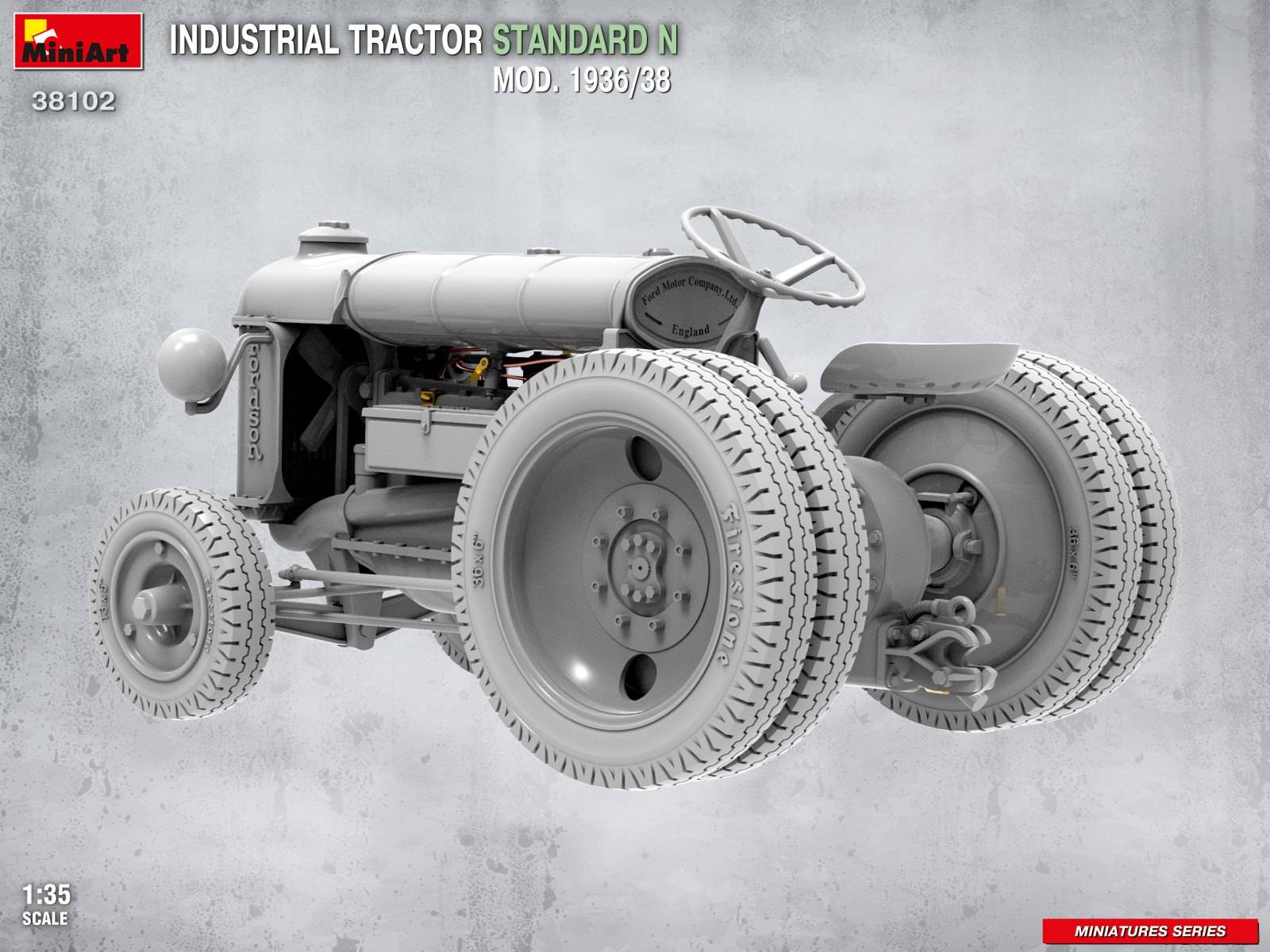 INDUSTRIAL TRACTOR STANDARD N MOD. 1936/38 – Image 4