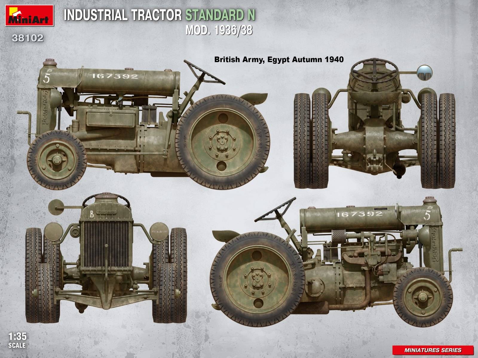 INDUSTRIAL TRACTOR STANDARD N MOD. 1936/38 – Image 9