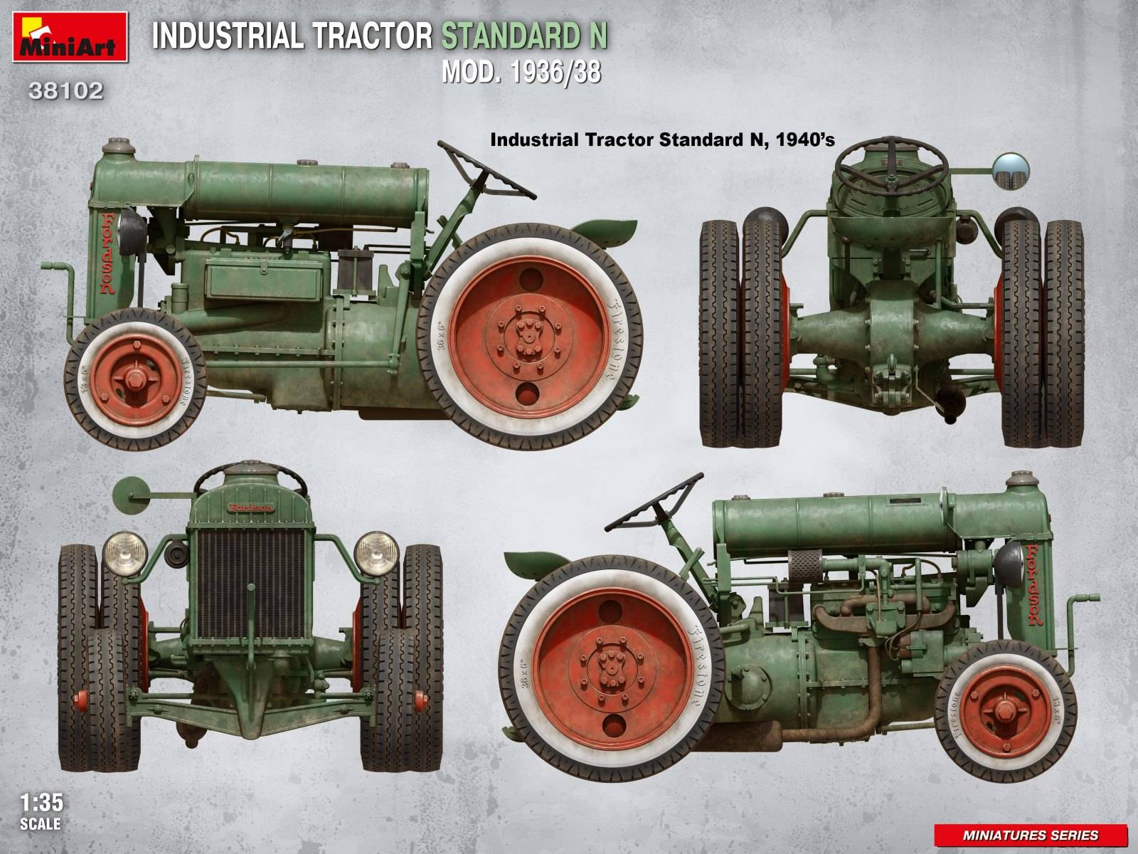 INDUSTRIAL TRACTOR STANDARD N MOD. 1936/38 – Image 10
