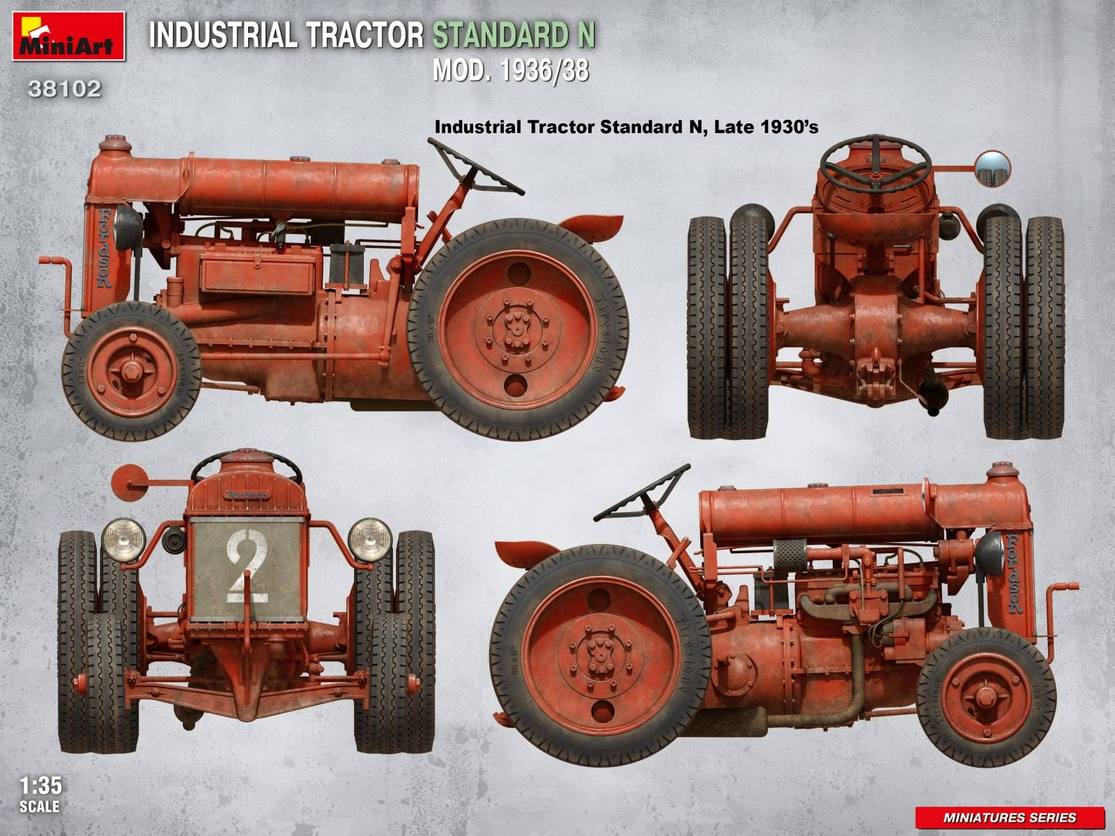 INDUSTRIAL TRACTOR STANDARD N MOD. 1936/38 – Image 11