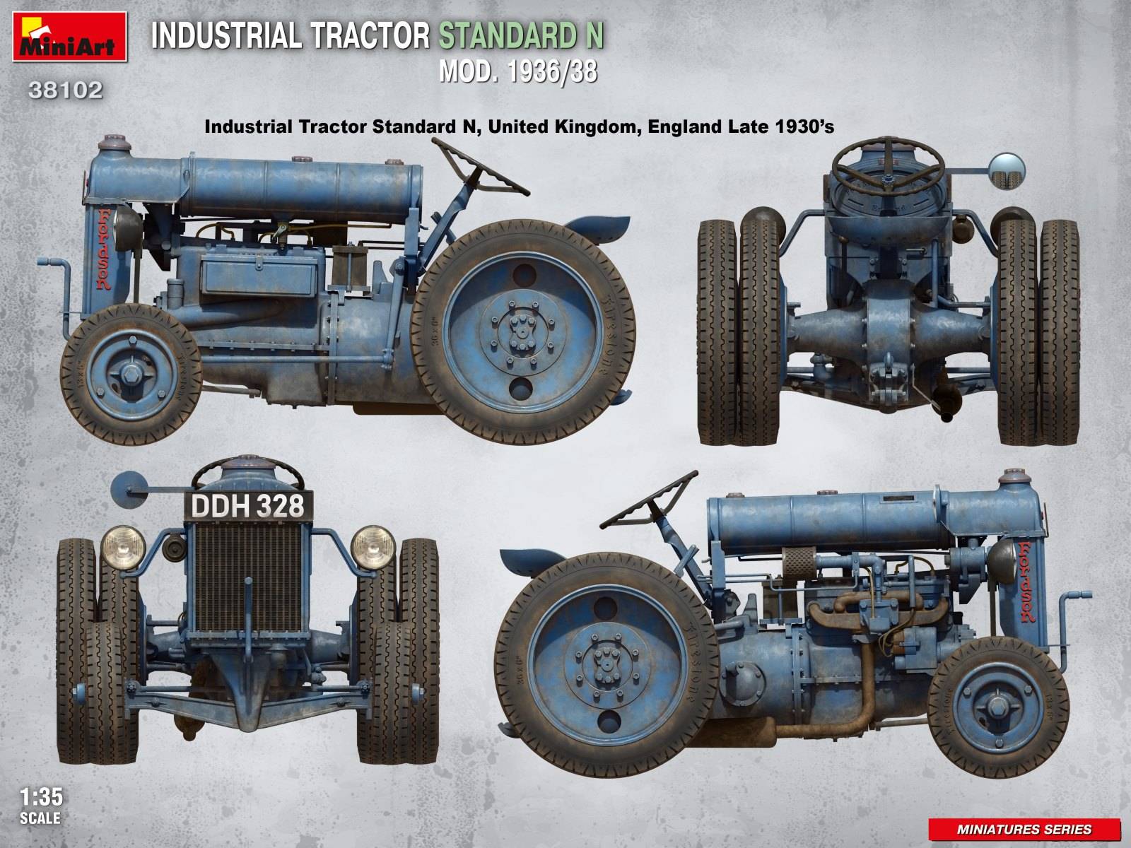 INDUSTRIAL TRACTOR STANDARD N MOD. 1936/38 – Image 12