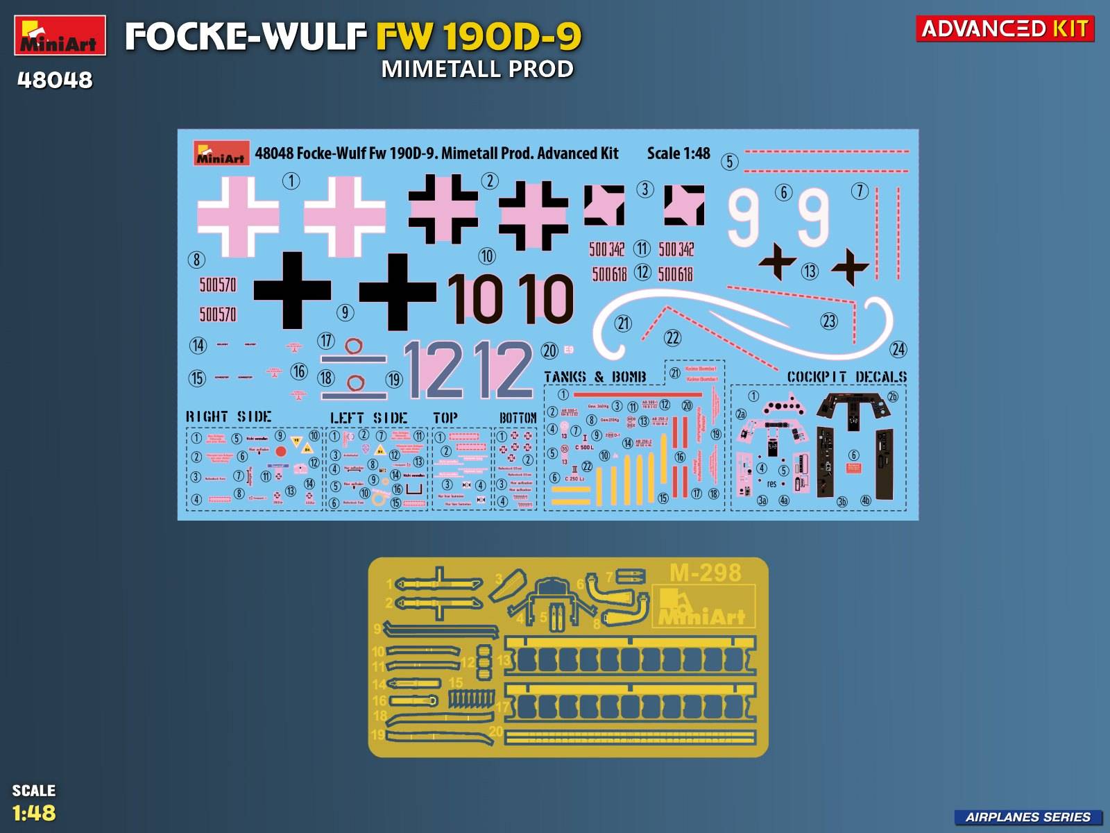 FOCKE-WULF FW 190D-9 MIMETALL PROD ADVANCED KIT – Image 19